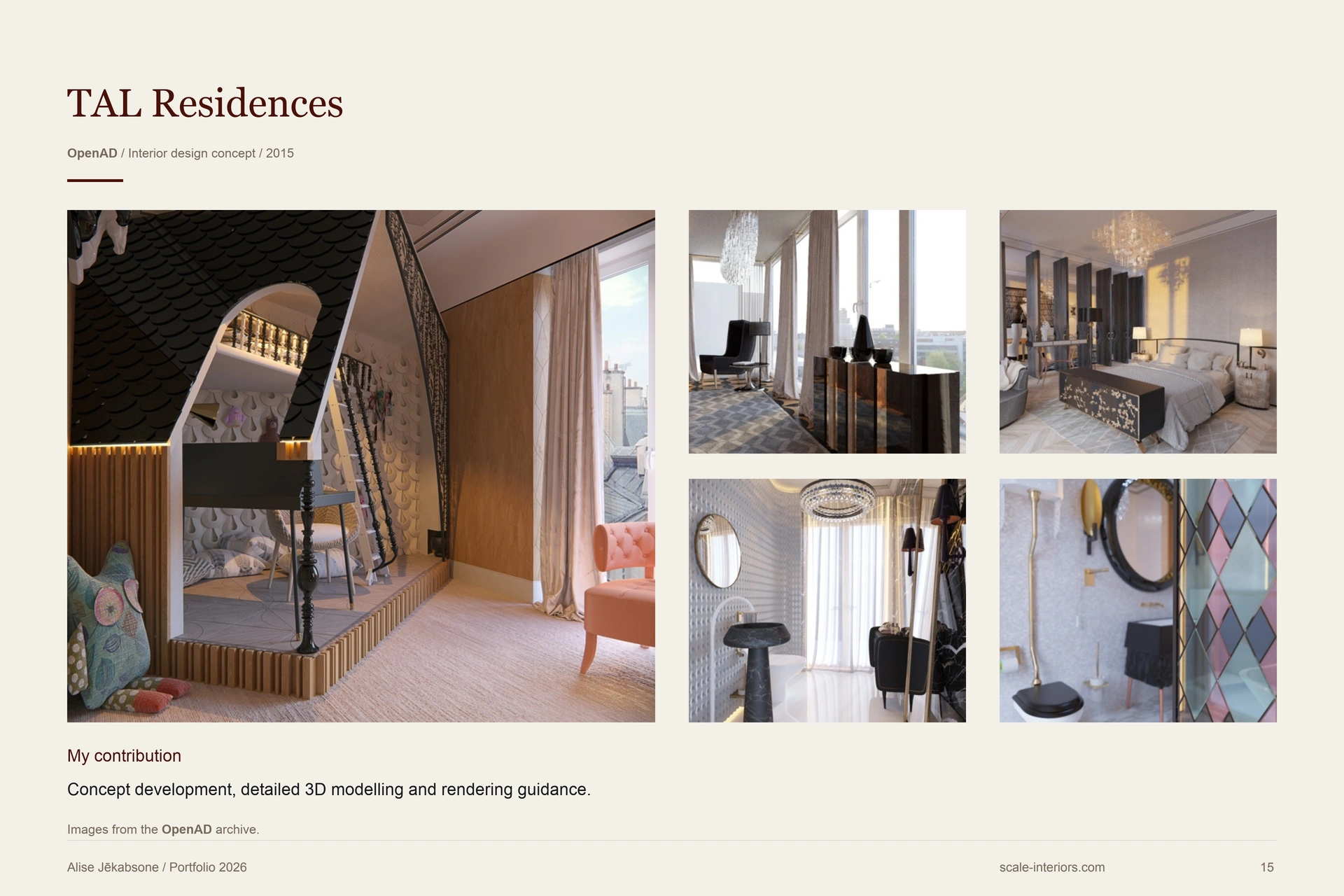 TAL Residences — portfolio page 15