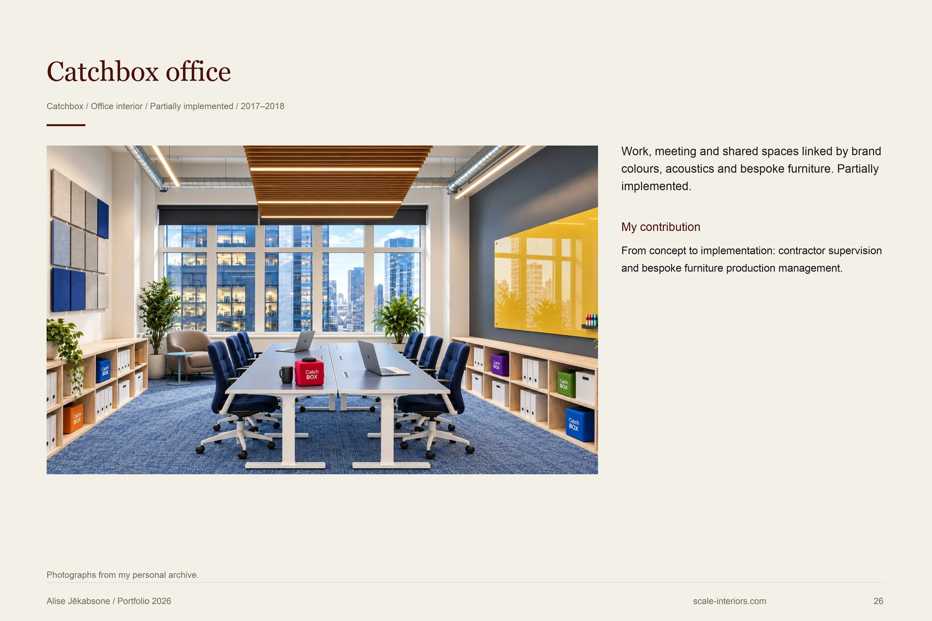 Catchbox office — portfolio page 26