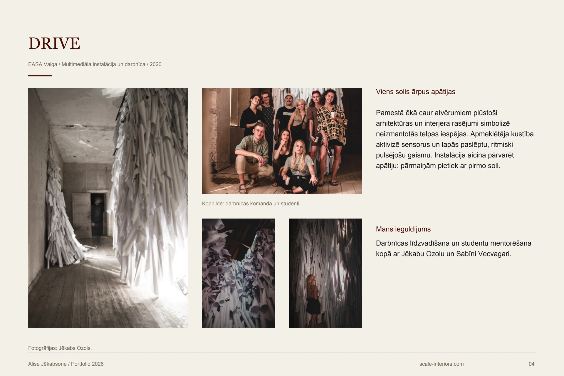 DRIVE — 4. portfolio lapa