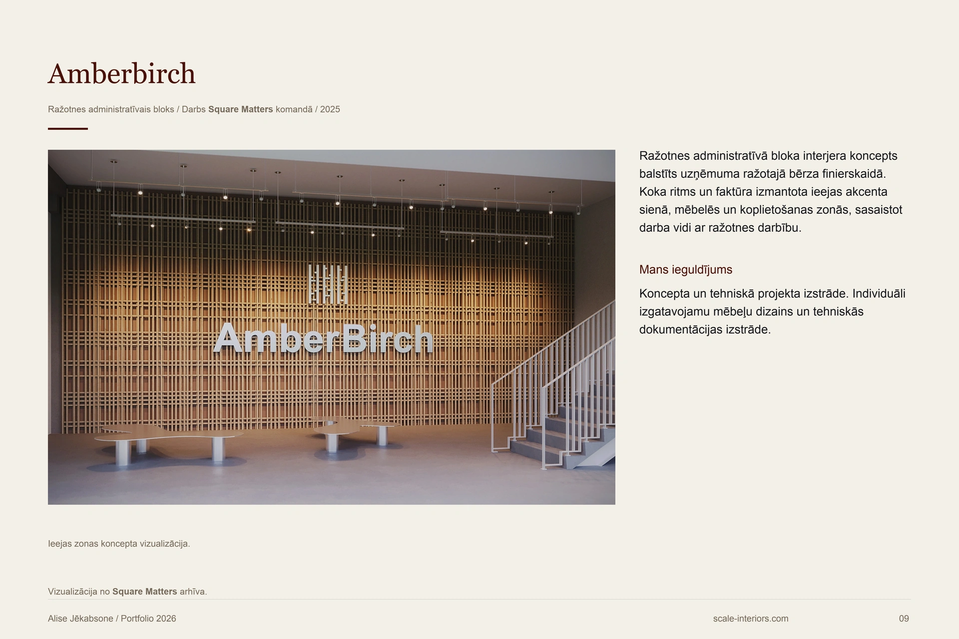 Amberbirch — 9. portfolio lapa