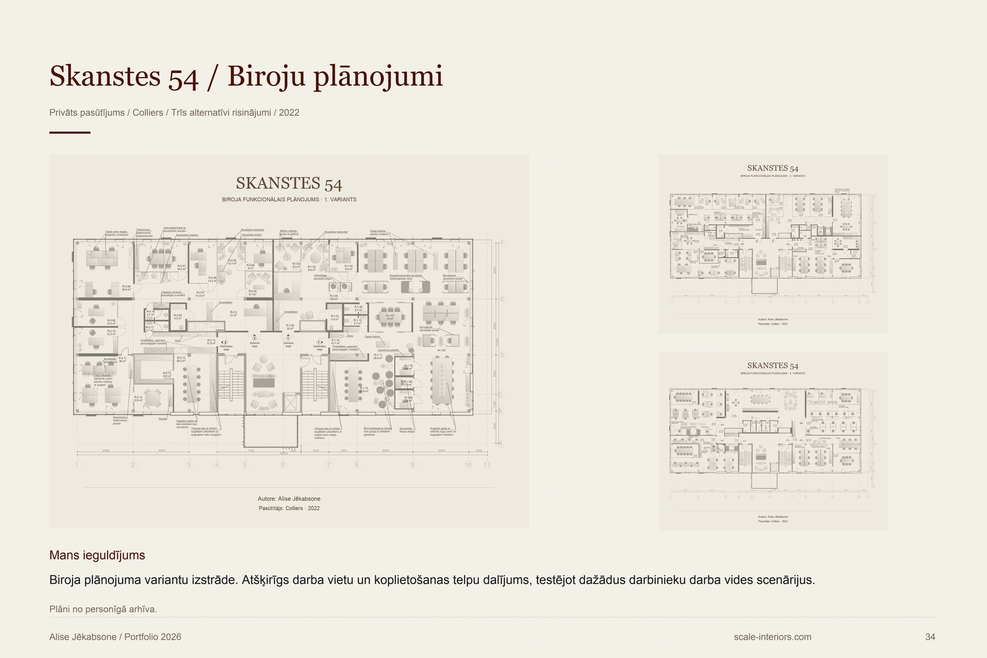 Skanstes 54 / Biroju plānojumi — 34. portfolio lapa