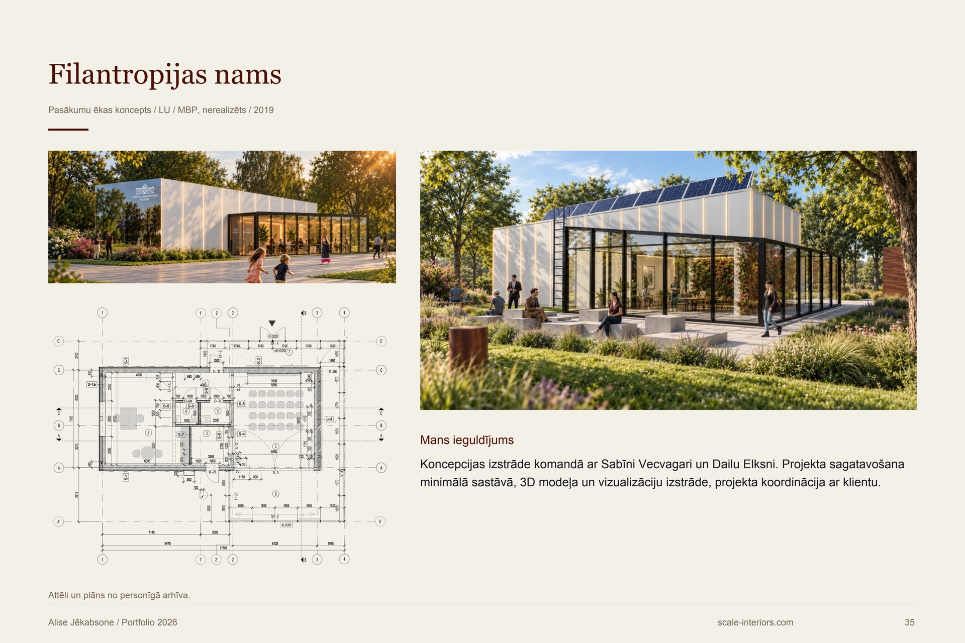 Filantropijas nams — 35. portfolio lapa